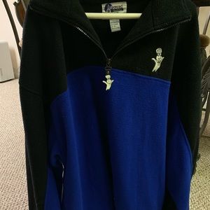 Vintage Pillsbury Doughboy 1/4 Zip Pullover XL